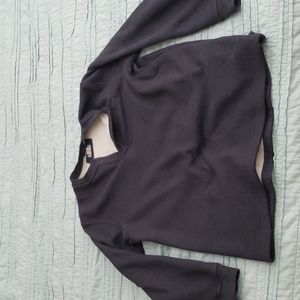 LL Bean lined Sweater